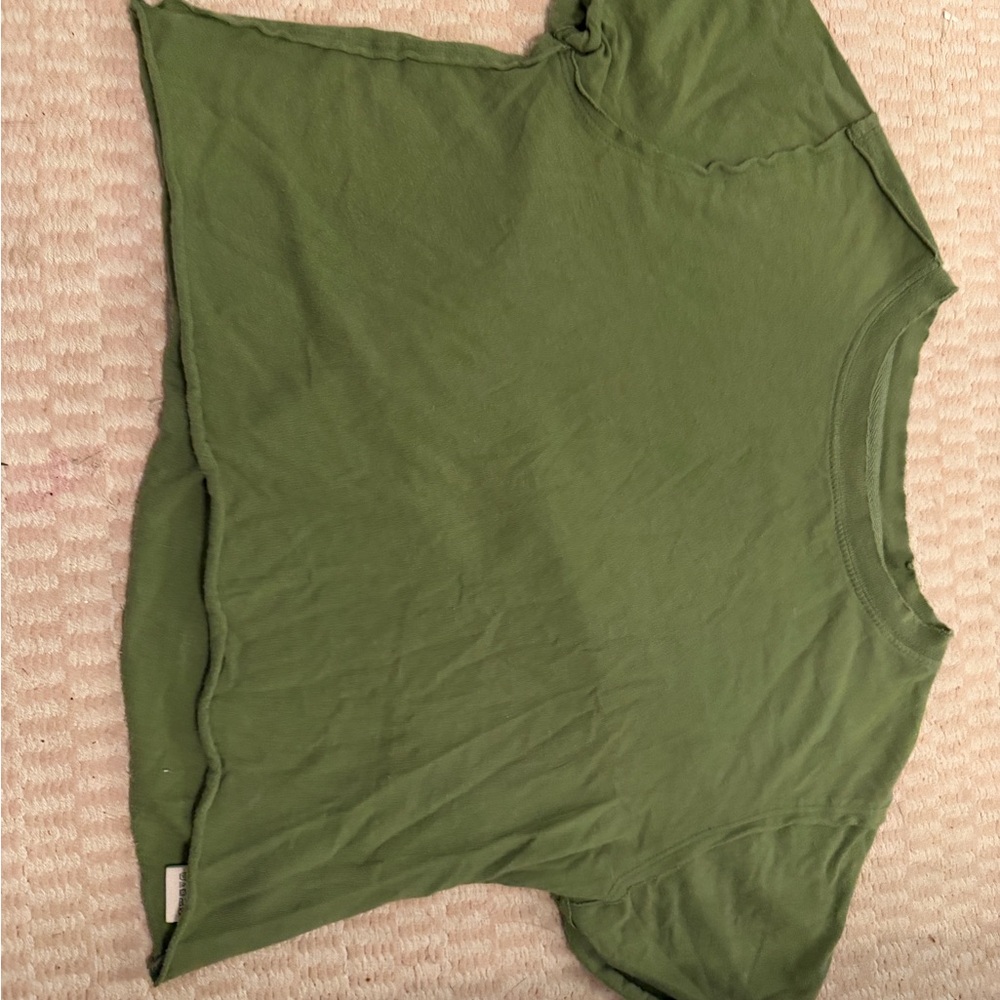 We The Free Forest Green Short Sleeve Tee